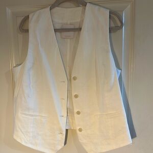 Mango Linen Vest